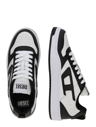 DIESEL Sneaker 'S-UKIYO V2' schwarz / weiß