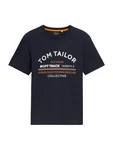 TOM TAILOR T-Shirt Gelb/Dunkelblau/Hellblau/Gelb/Dunkelblau/Hellblau TOM TAILOR T-Shirt Gelb/Dunkelblau/Hellblau/Gelb/Dunkelblau/Hellblau