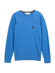 TOM TAILOR Pullover Hellblau/Blau/Braun/Hellblau/Blau/Braun/Hellblau/Blau/Braun/Hellblau/Blau/Braun/Hellblau/Blau/Braun/Hellblau/Blau/Braun/Hellblau/Blau/Braun