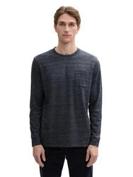 TOM TAILOR Shirt opal/blaumeliert