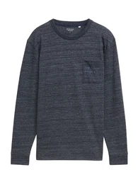 Shirt opal / blaumeliert