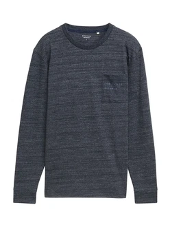 TOM TAILOR Shirt opal/blaumeliert