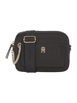TOMMY HILFIGER Umhängetasche SPRING schwarz