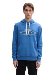 TOM TAILOR Sweatshirt navy / himmelblau / weiß