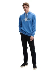 TOM TAILOR Sweatshirt navy / himmelblau / weiß