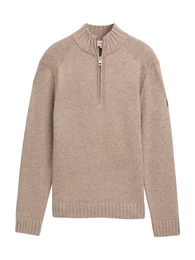 Pullover braunmeliert