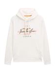 TOM TAILOR Sweatshirt Weiß/Orange/Creme/Weiß/Orange/Creme