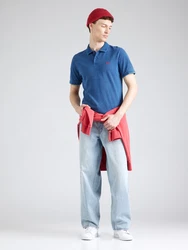 LEVI'S Poloshirt 'Housemark' blau