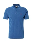 LEVI'S Poloshirt 'Housemark' blau