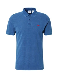 LEVI'S Poloshirt 'Housemark' blau