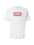 LEVI'S T-Shirt 'VINTAGE' graumeliert/rot/weiß