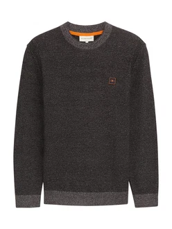 TOM TAILOR Pullover schwarzmeliert