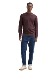 TOM TAILOR Pullover Dunkelrot/Bordeaux/Dunkelrot/Bordeaux/Dunkelrot/Bordeaux/Dunkelrot/Bordeaux/Dunkelrot/Bordeaux/Dunkelrot/Bordeaux/Dunkelrot/Bordeaux/Dunkelrot/Bordeaux