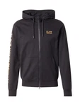 EA7 Emporio Armani Sweatjacke gold/schwarz