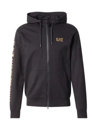 Sweatjacke gold / schwarz