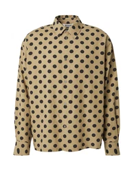 Hemd khaki / schwarz