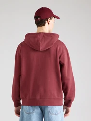 LEVI'S Sweatshirt Relaxed Graphic Hoodie weinrot