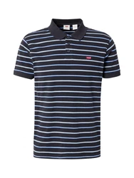 LEVI'S Poloshirt 'Housemark Polo' aqua/hellblau/dunkelblau/weiß
