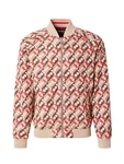 SCOTCH & SODA Jacke beige / schoko / rot / merlot