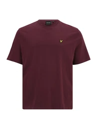 T-Shirt gelb / burgunder