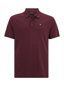 Lyle & Scott Big&Tall Poloshirt burgunder