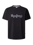 Pepe Jeans T-Shirt 'Dorian' hellblau/schwarz/weiß