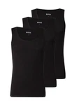 BOSS Herren Unterhemden 3er Pack RibClassic schwarz