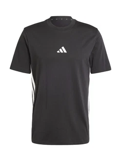 ADIDAS SPORTSWEAR Funktionsshirt 3S SJ schwarz/weiß ADIDAS SPORTSWEAR Funktionsshirt 3S SJ schwarz/weiß