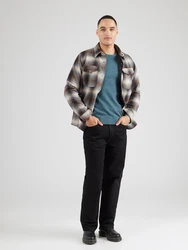 s.Oliver Strickpullover mit Strukturmix und Logo-Patch petrol