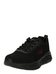 Skechers BOBS B FLEX CHILL EDGE Sneaker Memory Foam Innensohle rot/schwarz
