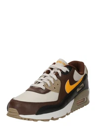 Sneaker 'AIR MAX 90' braun / hellgrau / hellorange / schwarz