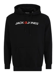 Jack & Jones Plus Sweatshirt rot/schwarz/weiß
