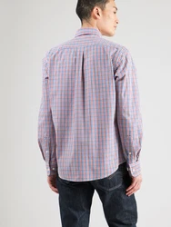 FYNCH-HATTON Langarmhemd blau/rot/schwarz/weiß