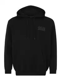 Plus Sweatshirt 'JJECORP' grau / schwarz