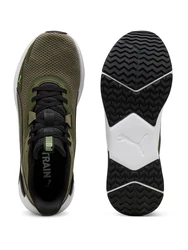 PUMA Sportschuh 'Disperse XT 4' oliv / schwarz / silber
