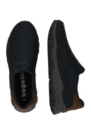 bugatti Slipper 'Amper' navy/dunkelbraun