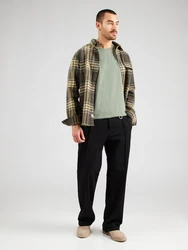 Jack & Jones T-Shirt JJEORGANIC BASIC TEE SS O-NECK NOOS khaki