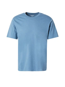 Jack & Jones T-Shirt JJEORGANIC BASIC TEE SS O-NECK NOOS himmelblau