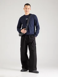 EA7 Emporio Armani Sweatshirt navy/weiß