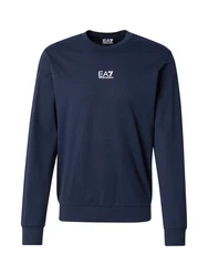 EA7 Emporio Armani Sweatshirt navy/weiß