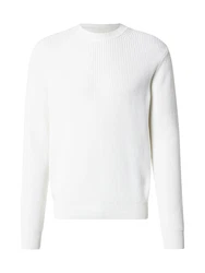 REPLAY Pullover Mesh naturweiß