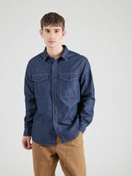 REPLAY Hemd Denim dunkelblau
