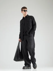 REPLAY Hemd Denim schwarz