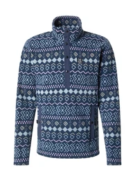 Haglfs Sportpullover 'Mora' navy / hellblau / rosa / schwarz