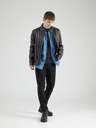 REPLAY Hemd Denim blau
