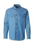 REPLAY Hemd Denim blau