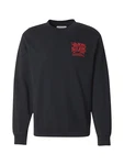 Replay Sweatshirt mit Stickerei rot/schwarz