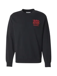 Replay Sweatshirt mit Stickerei rot/schwarz