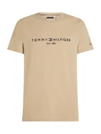 TOMMY HILFIGER T-Shirt hellbraun/schwarz
