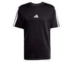 adidas Sportswear Essentials 3-Streifen Shirt schwarz/weiß adidas Sportswear Essentials 3-Streifen Shirt schwarz/weiß